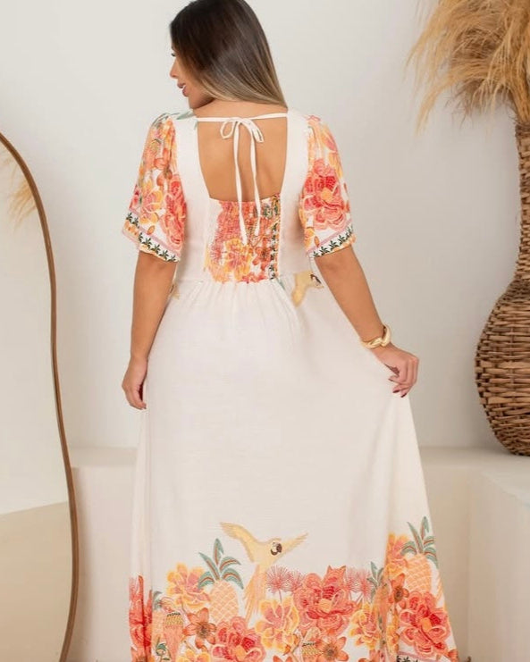Vestido Encanto Floral